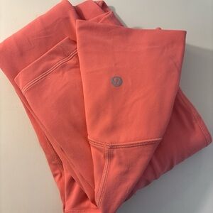 Lululemon Coral Pink Leggings size 2